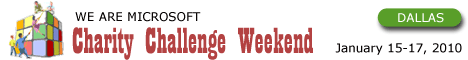 We Are Microsoft - Charity Challenge Weekend